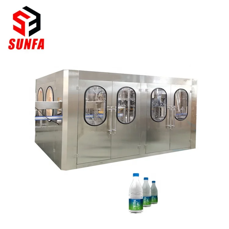 
Automatic bottled drinking water making equipment / pure water bottling machine / mineral water filling plant price 