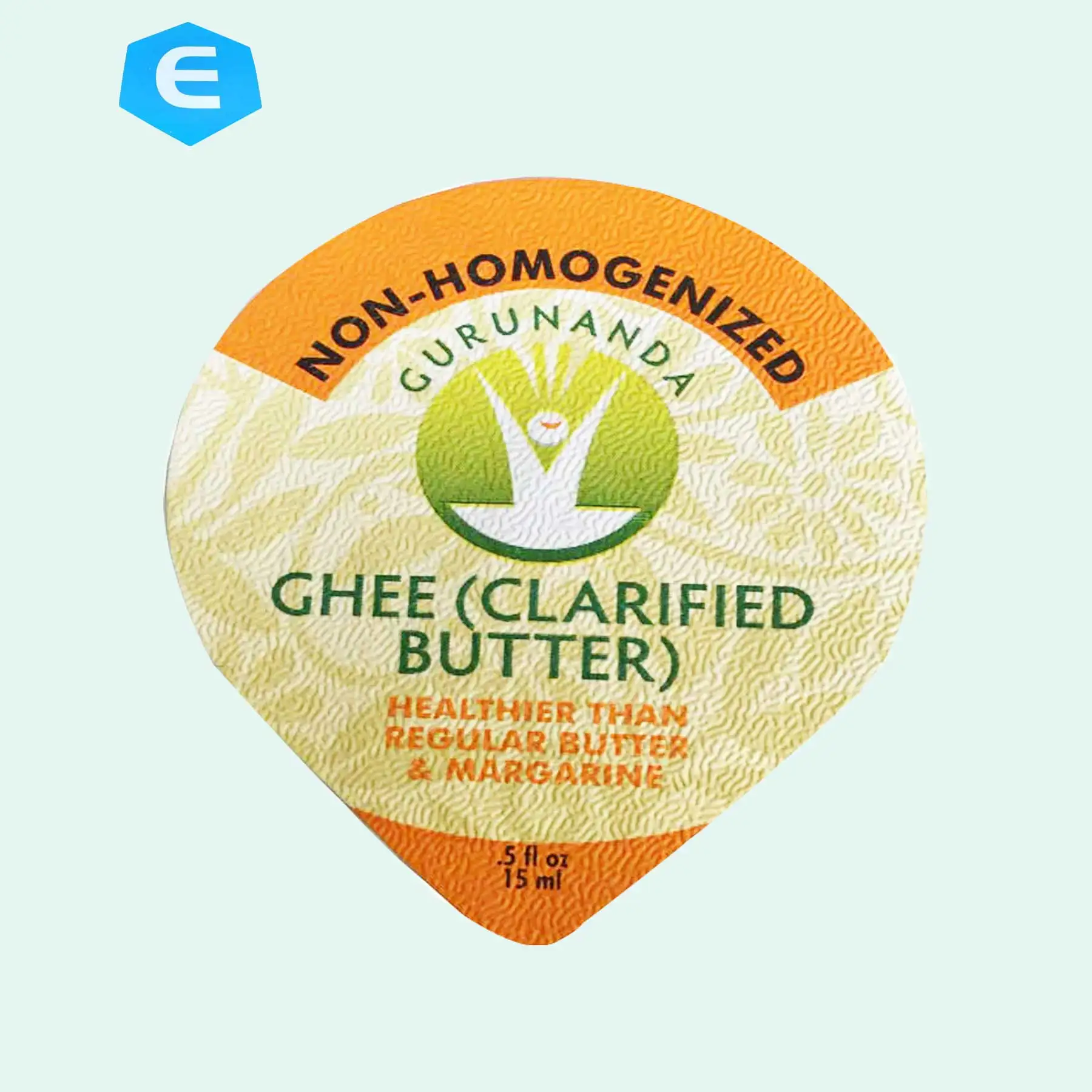 Luckyking heat sealing plastic container with aluminum foil lid coating lacquer