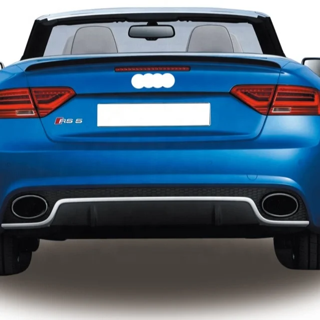 Auto car spare parts For Audi RS5 Rear bumper assy for tuning parts PP Material 2013-2015