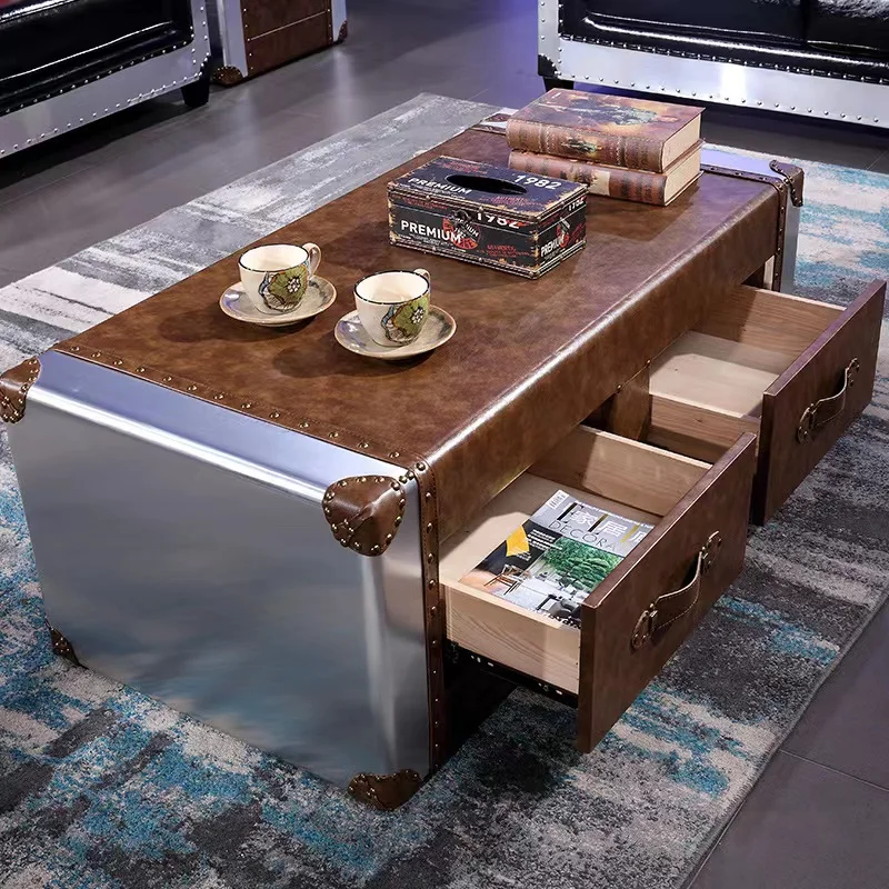 home furniture home sofa  coffee table leather sofa