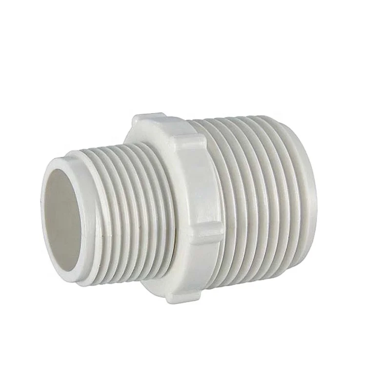 PVC/UPVC/CPVC Pipe Fitting Male Adapter Thread PVC Nipple