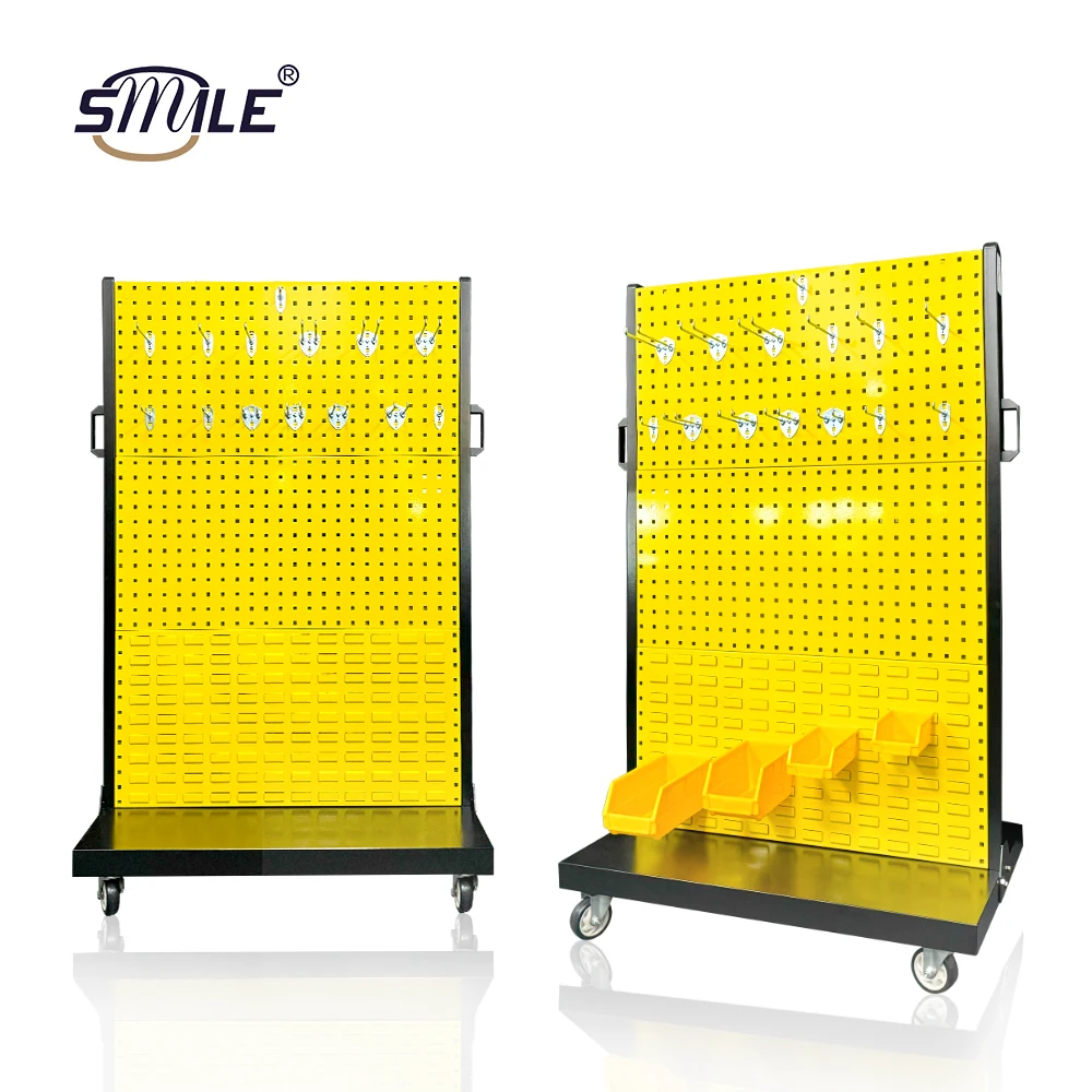SMILETECH Industrial-Grade Tool Holder Rack for Workshop Organization