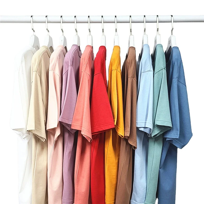 
2021 High Quality Blank Unisex t shirt promotional cotton t-shirt unbranded OEM custom logo blank plain T-Shirts 