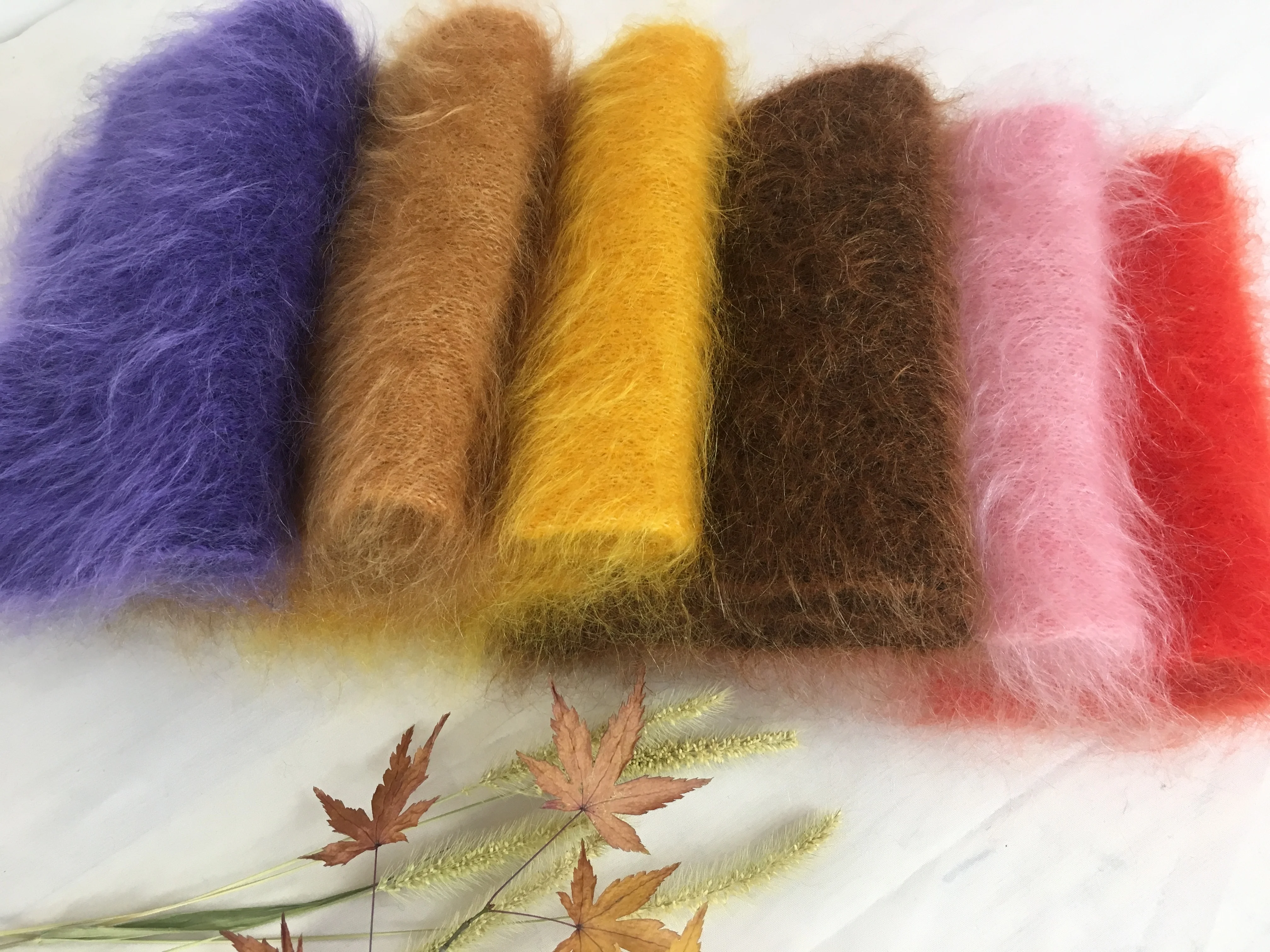 1 SWATCH OF MOHAIR