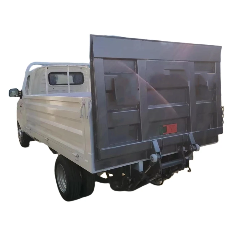 Discounted Price Foton small light duty cargo truck with a hydraulic tailboard Barrel garbage truck new or used trucks