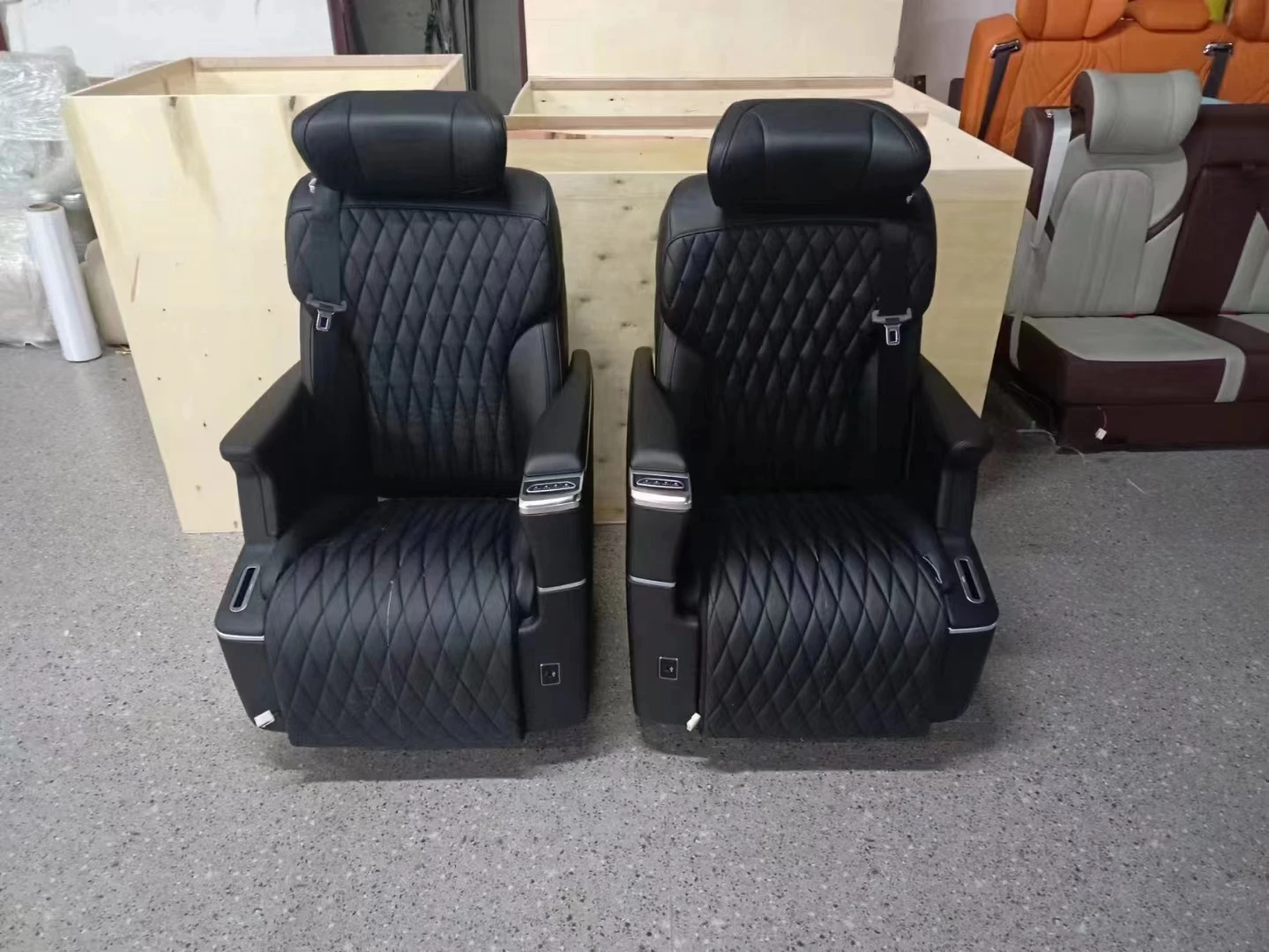 high quality modified car seats recaro sr-7 toyota modified car seats vip seats for hiace alphard