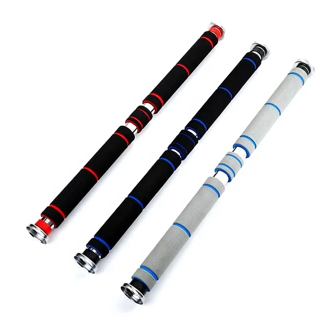 Realsin Custom Indoor Fitness Doorway Pull Up Bar,Multi-Grip Pull Up High Bar Door Frame Automatic Buffer Tools