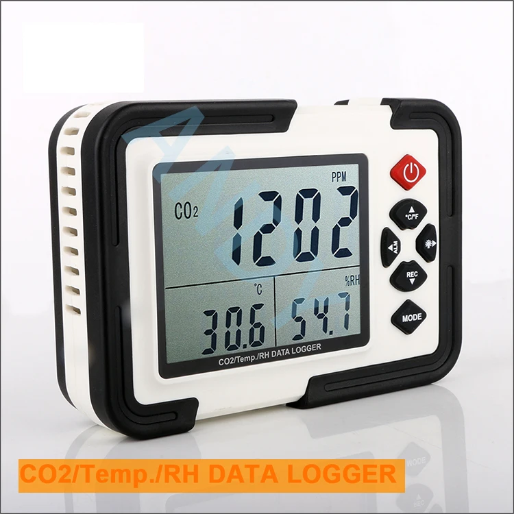 HT-2000 Co2 testing instrument/ CO2/Temp./RH data logger/carbon dioxide meter CO2 meter