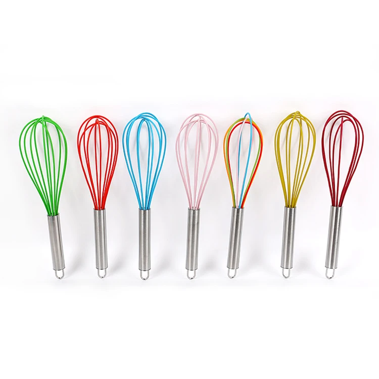 Wholesale silicone egg beater mixer/silicone egg whisker/silicone egg whisk
