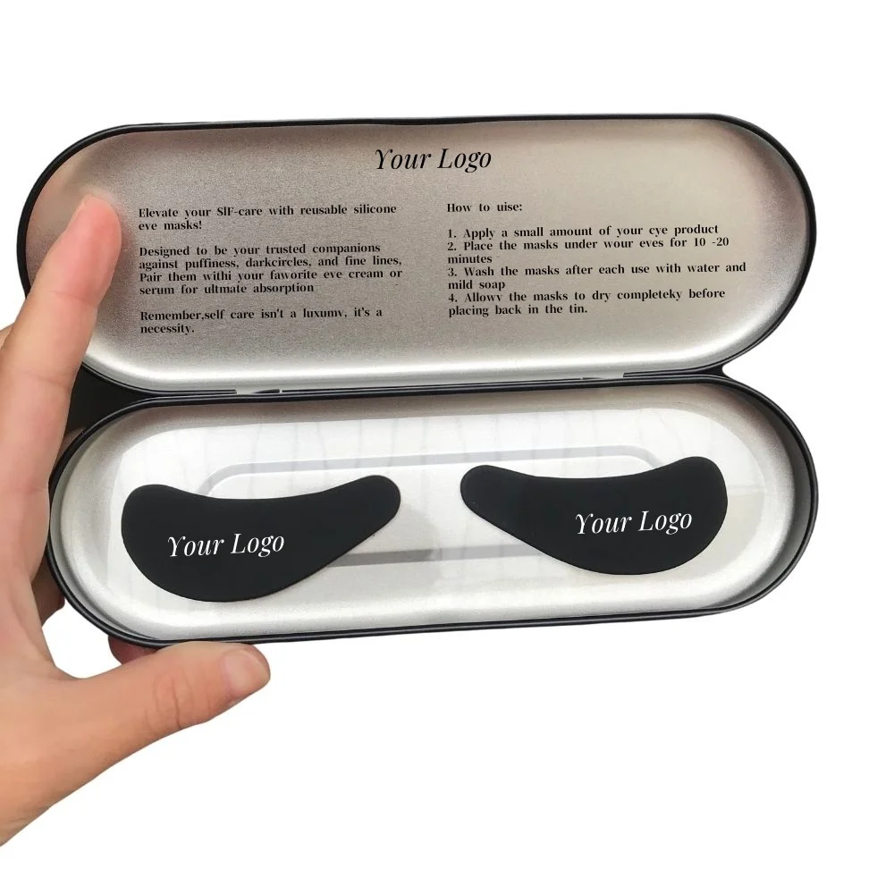 New Arrival Reusable 100 % Silicone Eye Patch Anti Wrinkle  Eye Pad Under Eye Gel Patch Makeup Tools