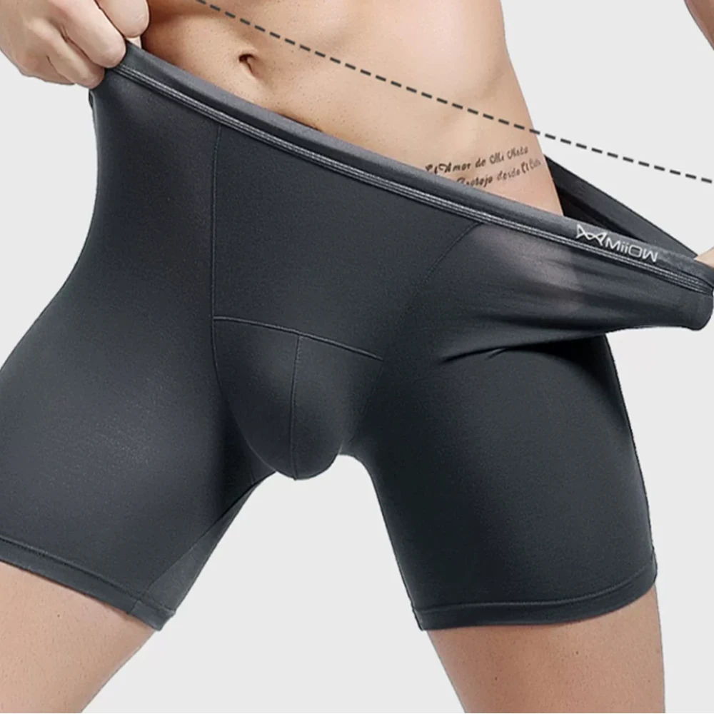 Custom logo Elastic Waistband RTS Bulge Pouch Basic Male Mens Boxers Briefs Underwear Men for Men Big Size