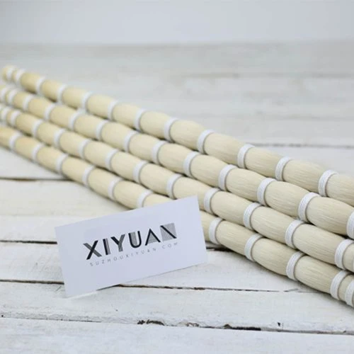 LZS natural white/black bow hair Strong and Elastic. Length from 78-100 cm. Best Choice for beautiful sound