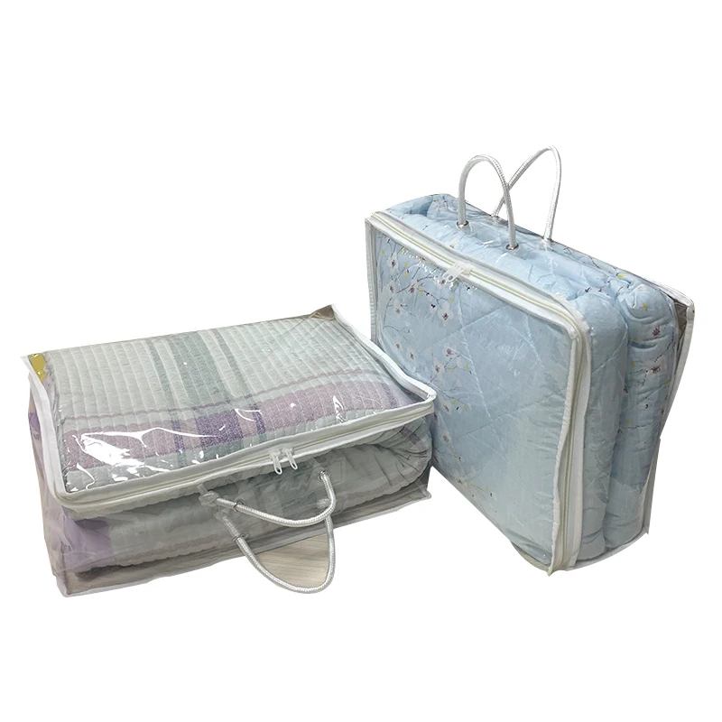 customized hotel use vinyl storage zipper bag
