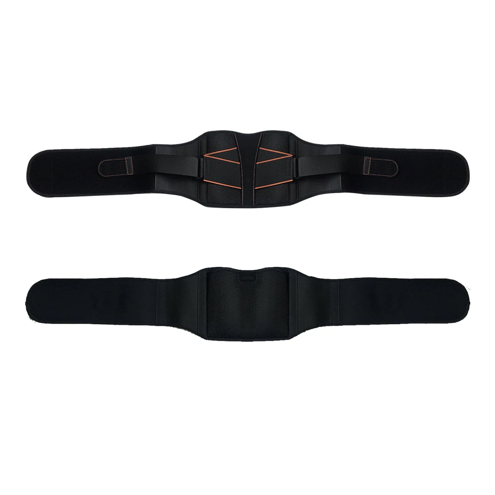 Hot sale  Elastic Breathable Spandex Back Support Belt neoprene lumbar back brace belt with gel pack