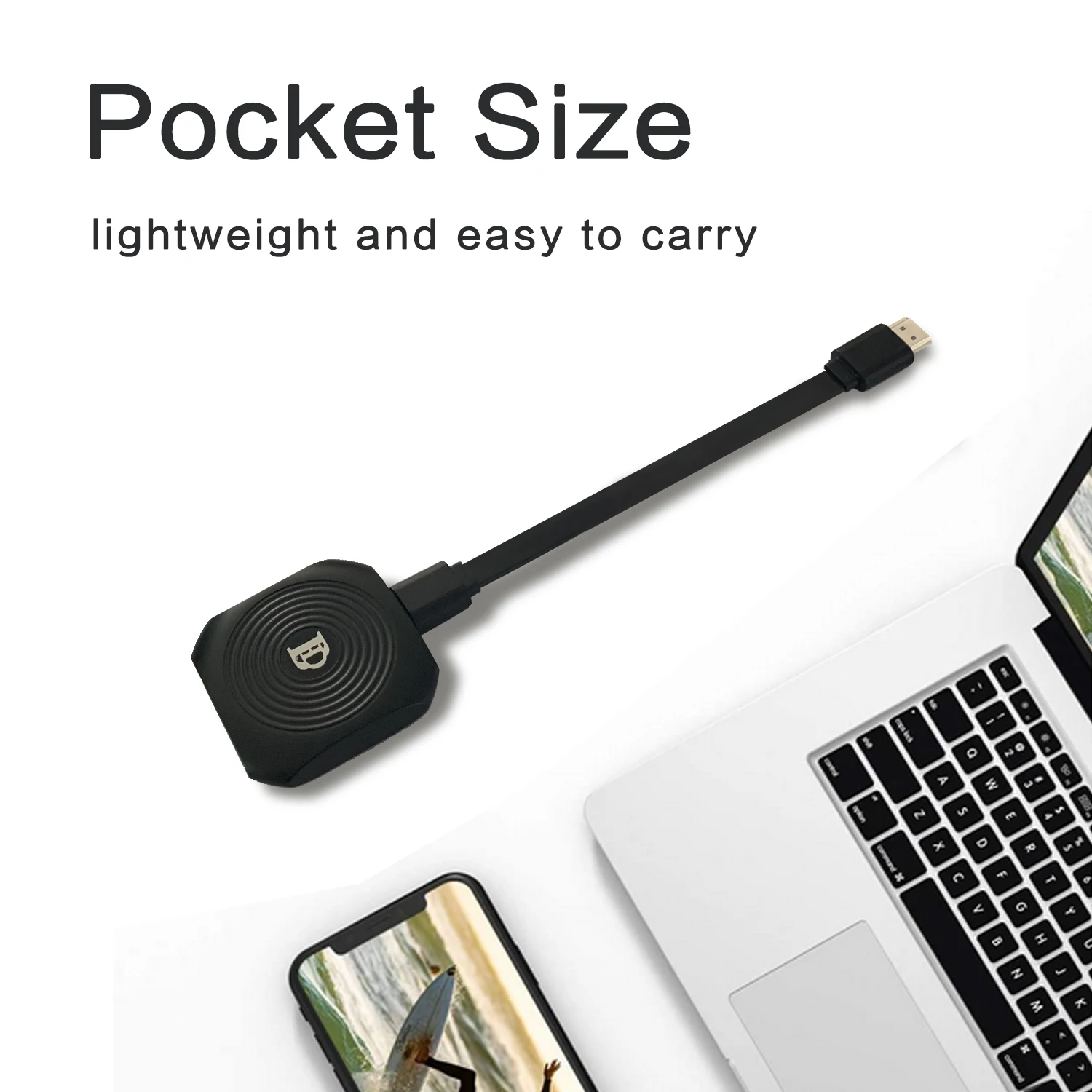 Hot Sales MiraScreen Miracast Wireless Display Dongle 1080P Portable WiFi Display Receiver TV Dongle
