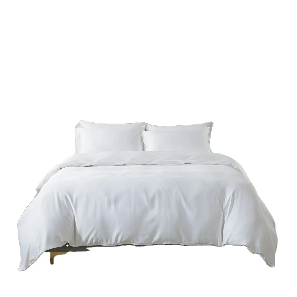 60% Bamboo & 40% Cotton 300 Thread Duvet Cover Set Single Spray with Fitted Sheet & Pillowcases