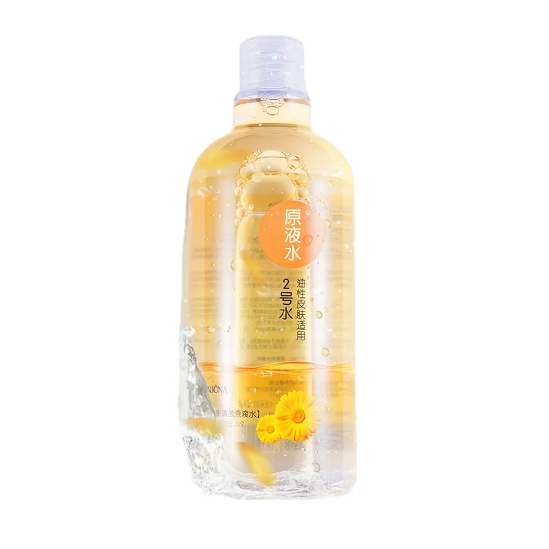 
OEM Private Label Beauty Skin care Hyaluronic Acid For Face Essence Natural Marigold Balancing Clear Serum Toner 