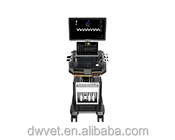 Dawei High-end Tissue Doppler 3D 4D Imaging THI TDI Veterinary Color Doppler Ultrasound Scanner