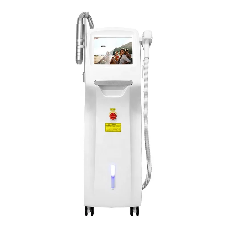 ADG Multifunctional 2-in-1 Picosecond Diode Carbon Skin Pigment Removal Ice Titanium Hair Salon Equipment