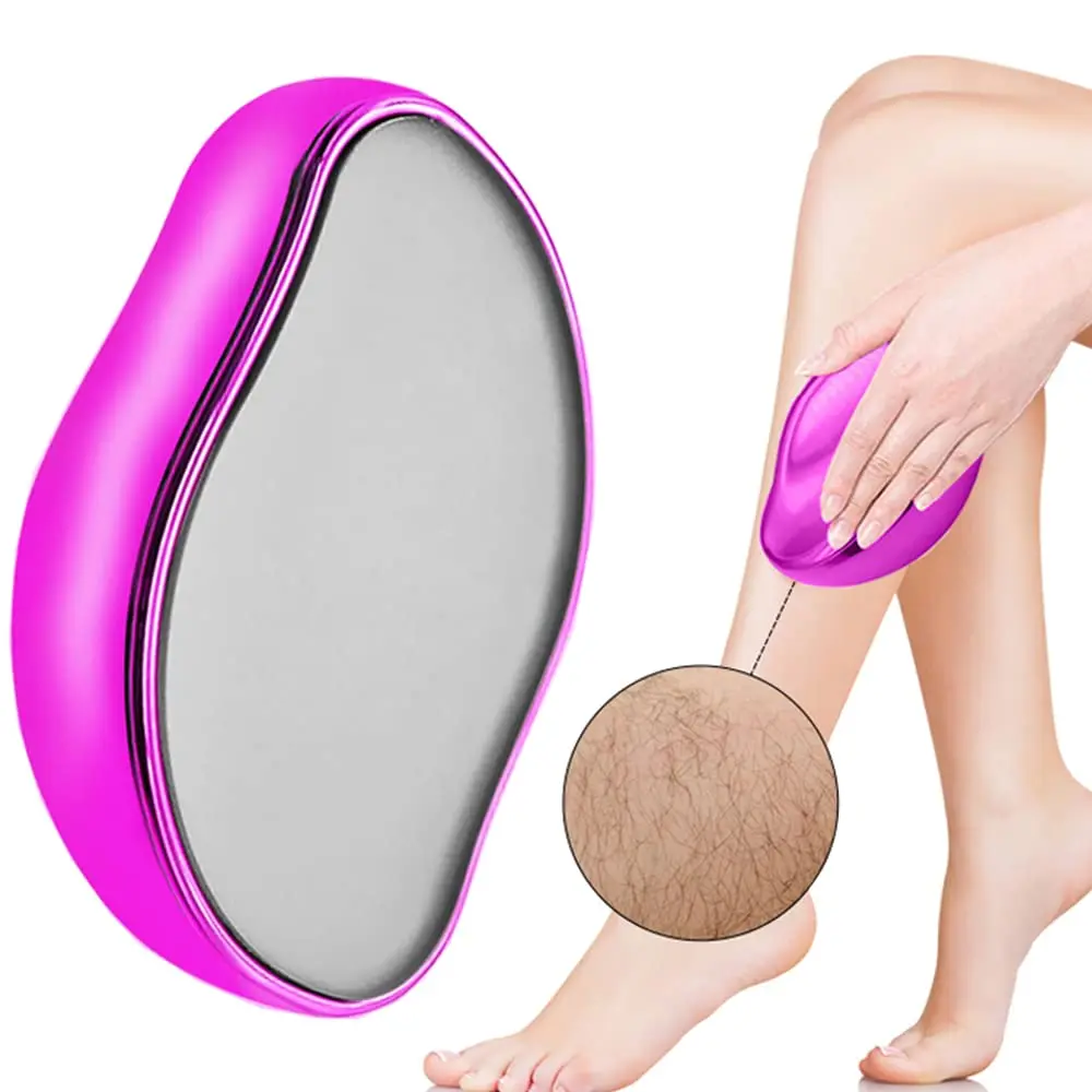 2022 New Painless Crystal Hair Remover Eraser Removal Colorful Smooth Magic Crystal Physical Hair Removal