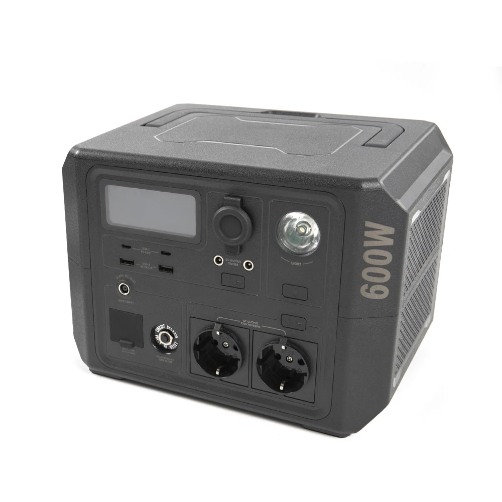 Новая портативная аккумуляторная станция 600 Вт