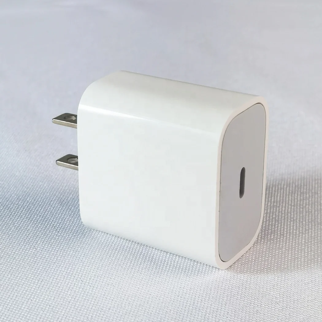 
18W USB Wall Charger Adapter Type C Fast qc pd Charger for Iphone 12 USB C Charger for iPhone amazon bestseller 