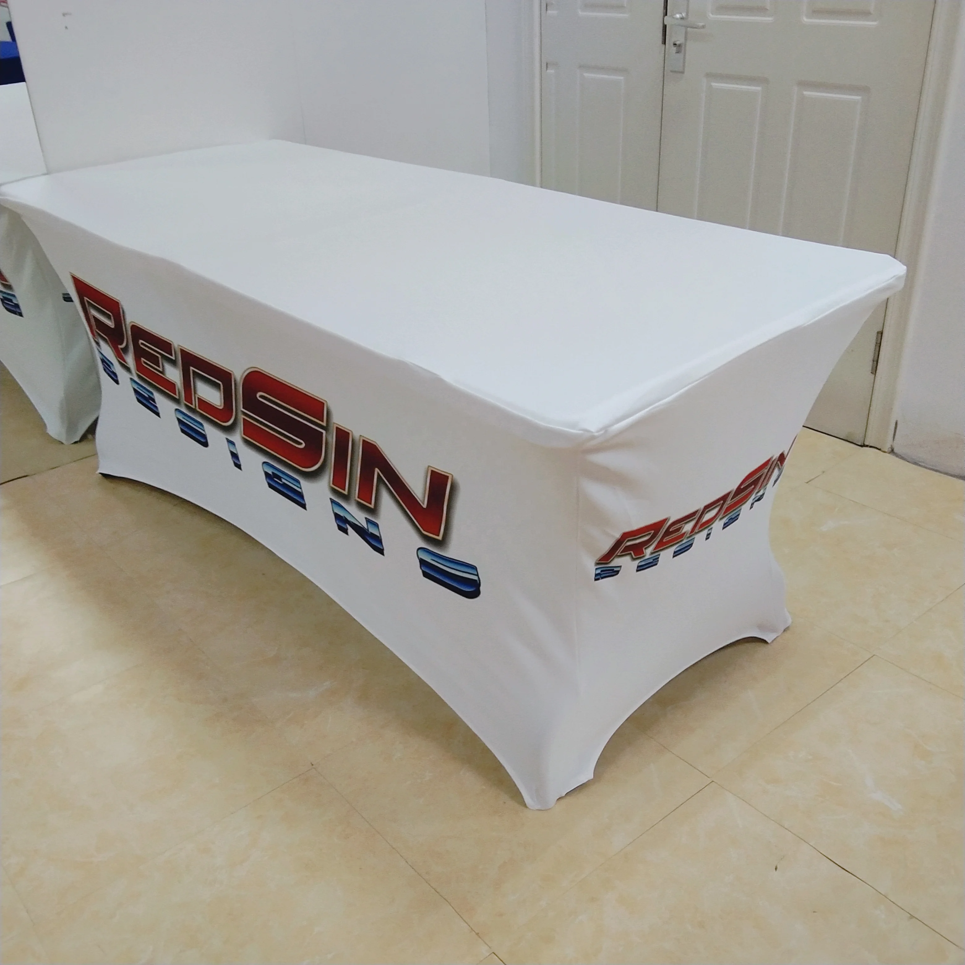 Custom 6 Foot Tablecloth Fitted Folding Table Cover