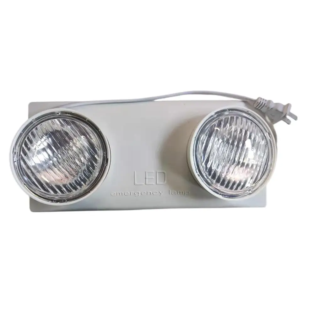 Double-headed Indoor Fire Emergency Led Light Battery Operated Exit Emergency Light
