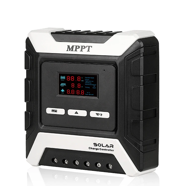 High Voltage Off Grid MPPT Charge Controller 30 A 60 AMP 80A 12V 24V 48V Controller for Solar Energy