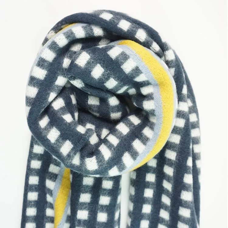 OEM winter shine solid raschel cozy infinity with ruffle knitted shawl women custom designer scarf