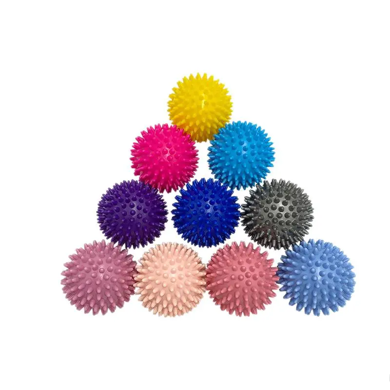 Factory Direct Sales Hot Selling Pvc Peanut Thorn Ball Massage  Yoga Massage Ball  Inflatable Hedgehog Balls