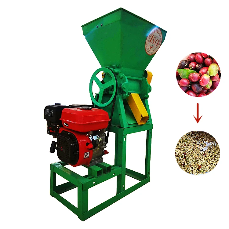 Automatic Coffee Bean Pulper Pulping Machine Industrial Huller Peeler for