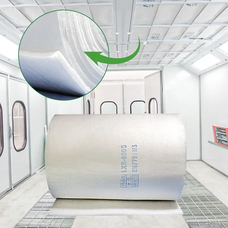 Hot sale 600G full glue ceiling filter Roof filter for car painting spray booth filtration
