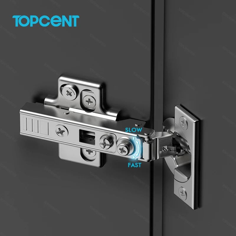 Topcent Factory 4D 3D Soft Closing Concealed Hinge Steel Furniture Hinge Fitting Cabinet Hinges