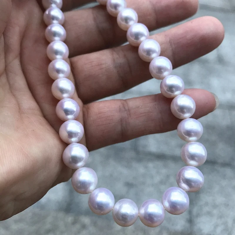 2022 Fengzuan jewelry 7mm 8mm 10mm 4A natural freshwater pearl string real natural pearl diy bracelet necklace jewelry