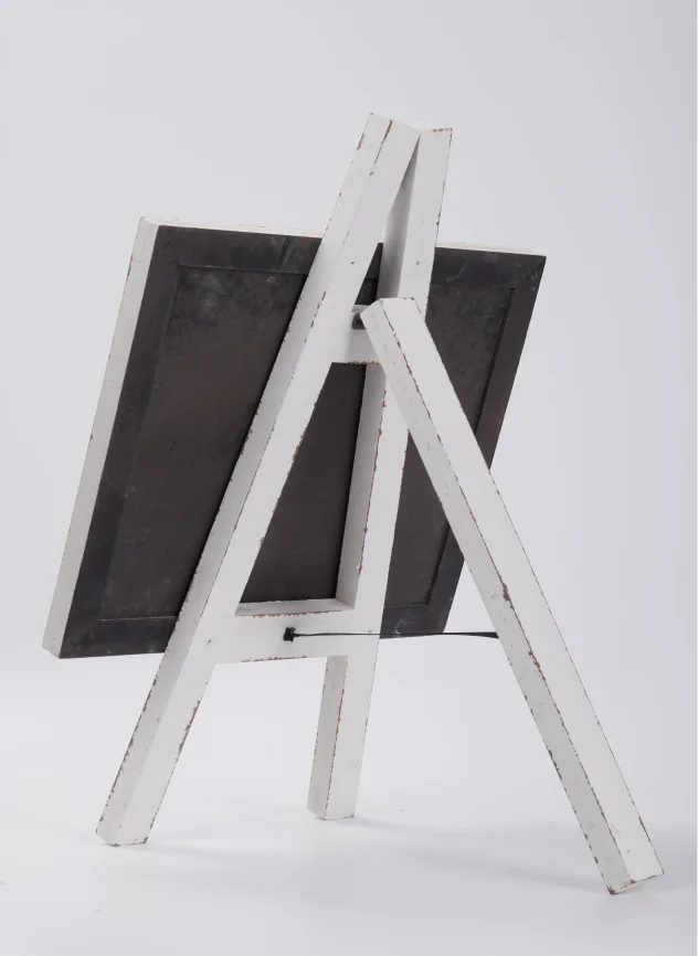 Деревенская Магнитная A-образная доска, открытая доска, меловая доска с деревенской краской, идеально подходит для рекламы и мероприятий