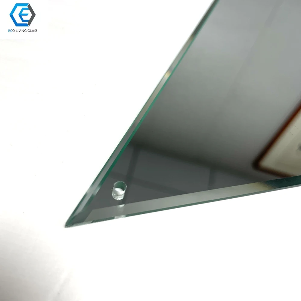 Factory Price Customized Bathroom Wall Hang Vanity Mirror with Cutting and Punching Services