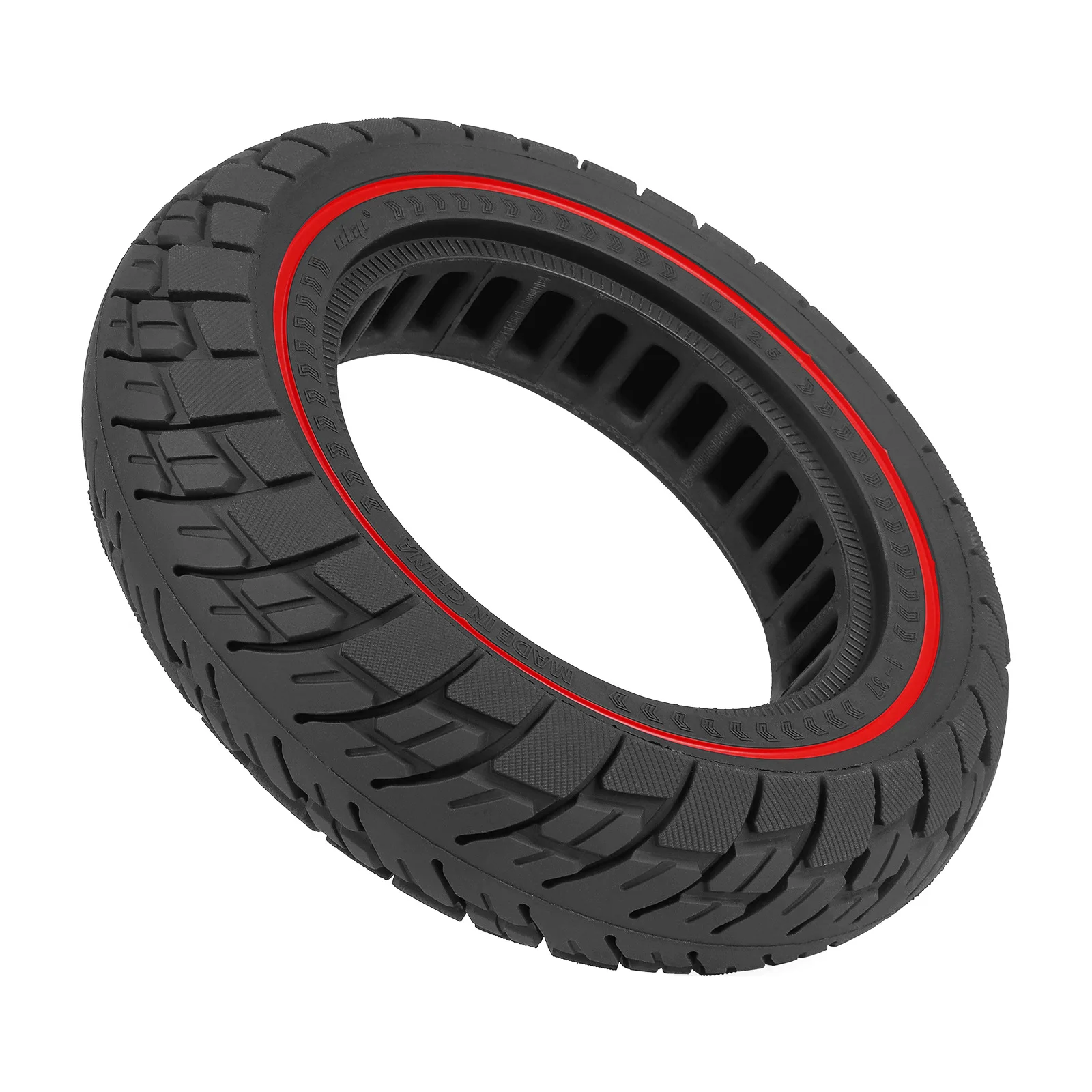 Ulip 10*2.5 red ring off-road solid tires with 10*2.125 tires scooter accessories