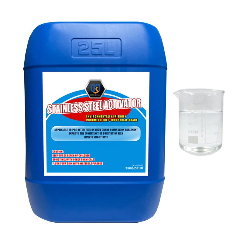 Manufacture wholesale stainless steel activator chemical surfactant to remove rust and black oxides