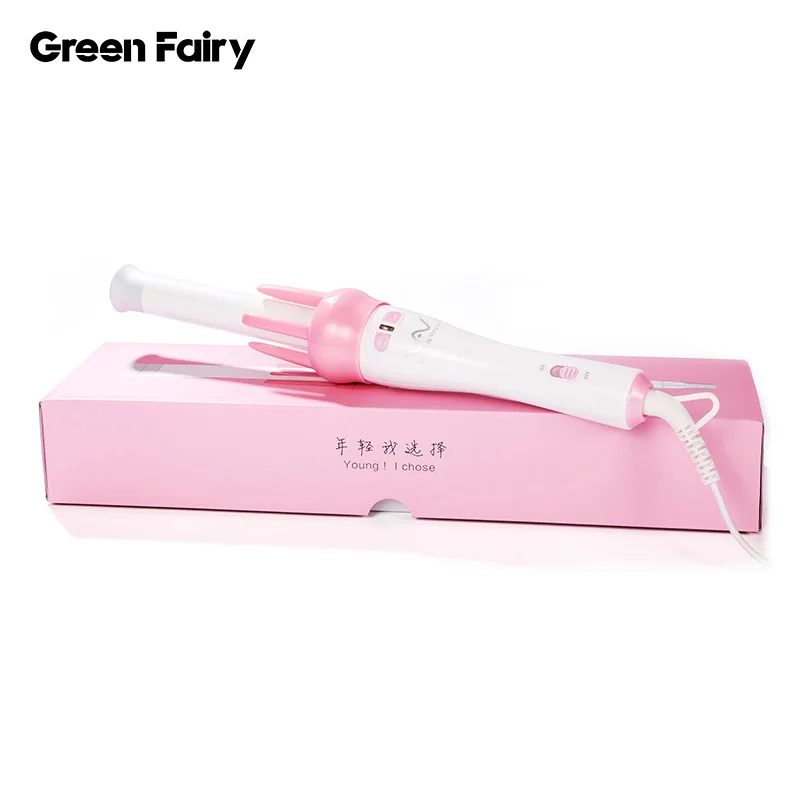 
Hot Sale Hair Curler LCD Pro Salon Automatic Hair Curling Curler Ceramic Roller Wave titanium automatic hair curling machine 