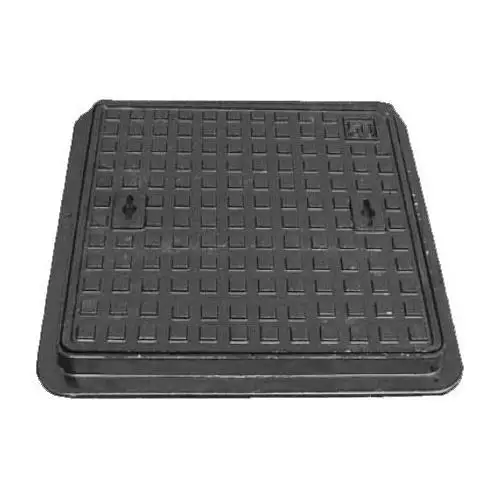 square black bitumen painting airtight manhole covers cable trench manhole cover