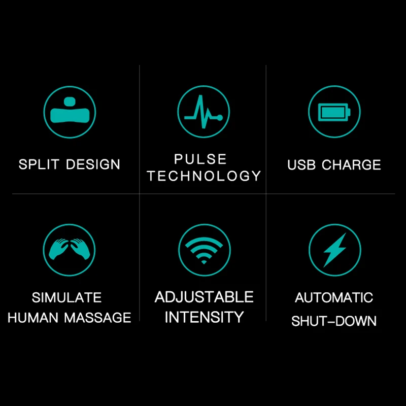 Electronic Muscle Stimulator EMS Massage For Body Health Care Products Split Host Massage Pad Customized Other Massage Product