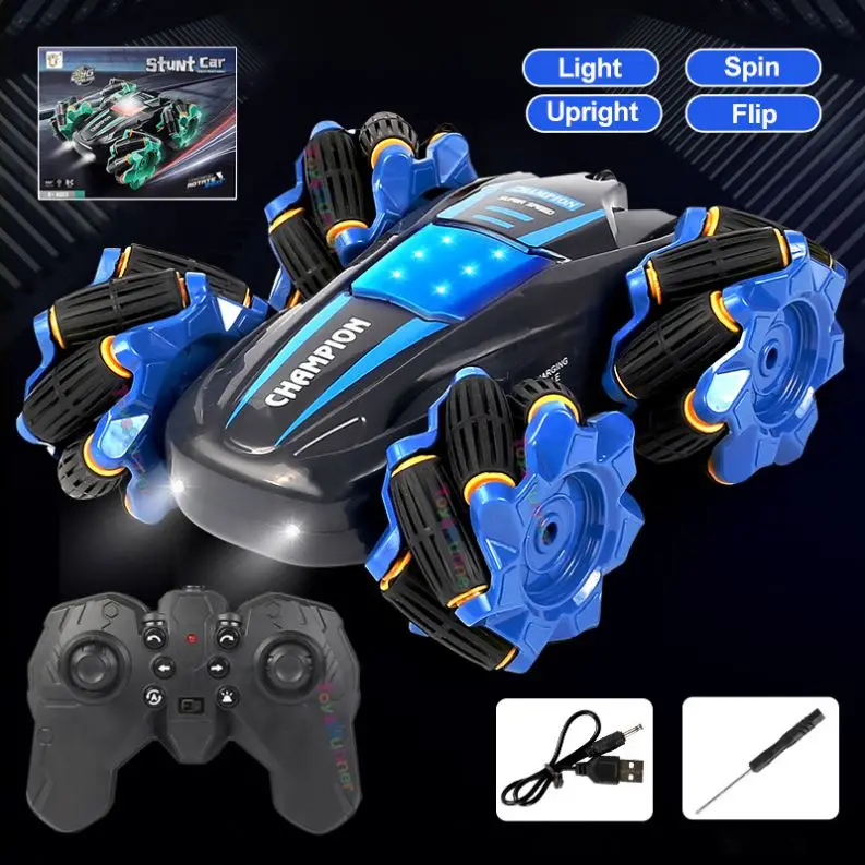 Drift  Petrol Remote Control Rc Car And Trucks 100 Km 4X4 Speed High Toy Stunt Nitro  Cheetah Mini Twisting Stunt Rc Car