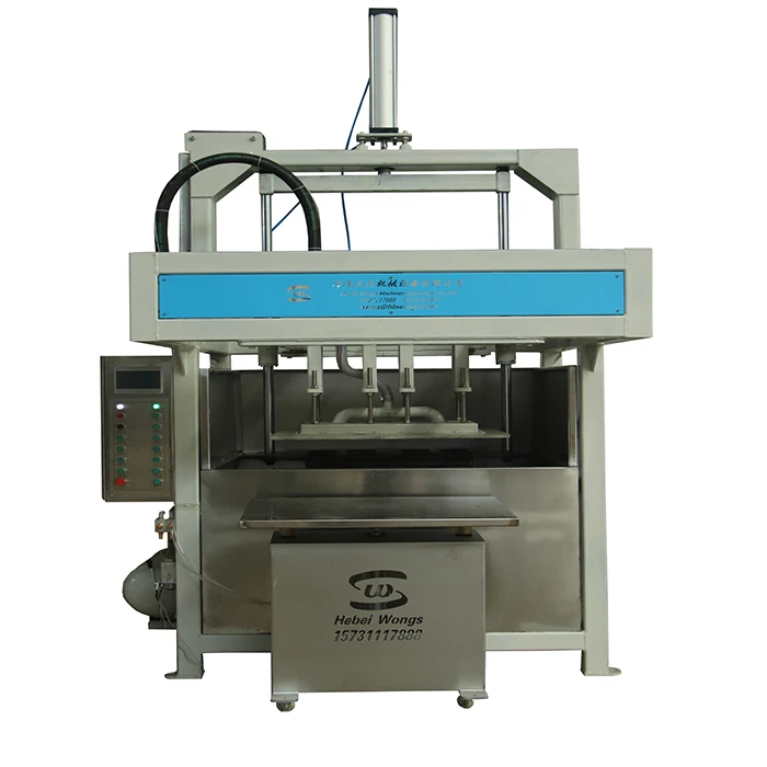 Best selling in vietnam recycled paper making industrial package forming machine with pressing