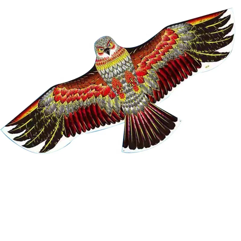 Персонализированный легкий Летающий полиэстер, большой 3D змей Орла для детей