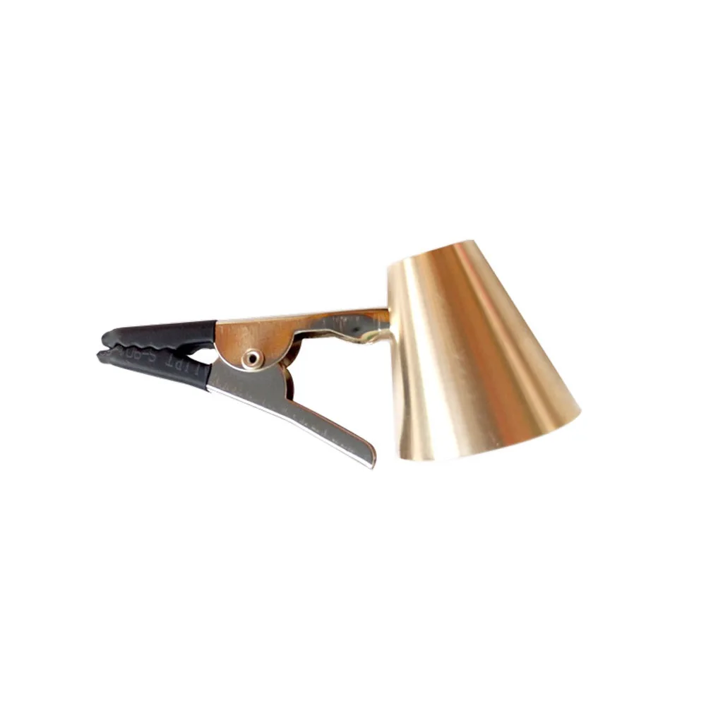 Metal Holder with Clamp for Fixing The Earmold During Varnishing