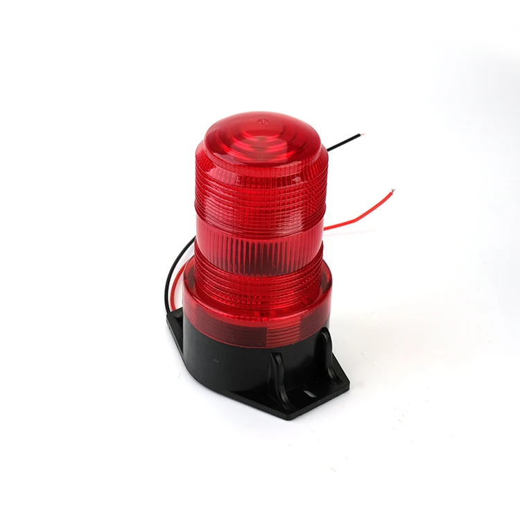 Custom 12v 24v amber red blue car led flashing warning light