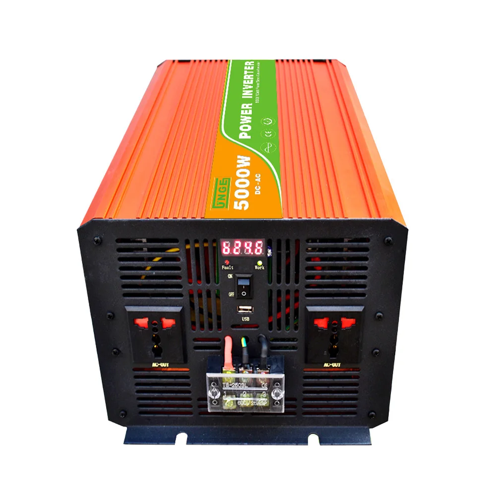 Pure Sine Wave DC To AC 5KW Inverter
