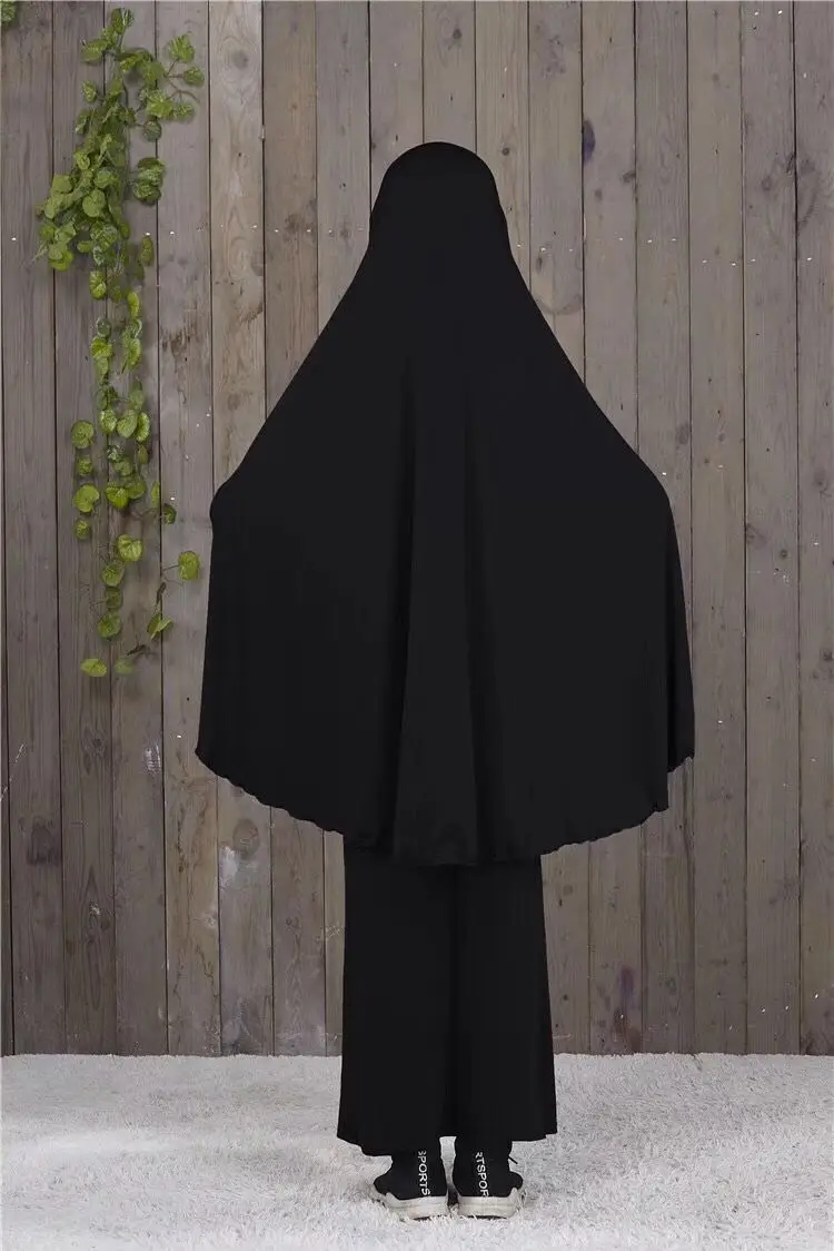 2022 Dubai Hijab Muslim Child Long Abaya Girls Prayer Dress Student Arab Clothes Children Khimar Kids Islamic Clothing Wholesale