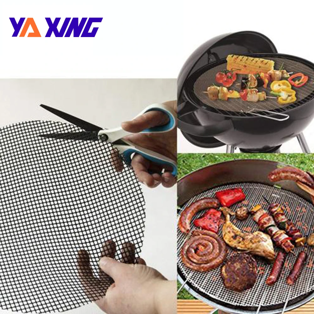 Safe and clean for Outdoor Indoor Events Non Stick Mesh Grill Mat for Gas Grill